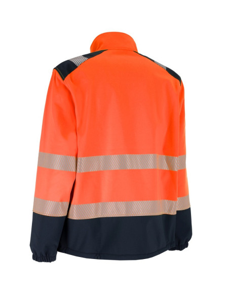 Veste softshell haute visibilité en Ripstop Stellar