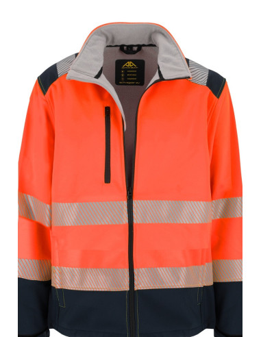 Veste softshell haute visibilité en Ripstop Stellar