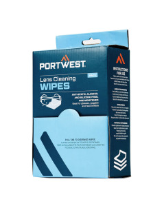 Lingettes nettoyantes pour lunettes PA01WHR