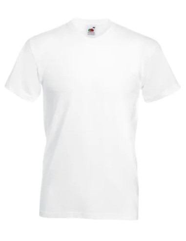 Tee-shirt manches courtes col V 100% coton SC61066