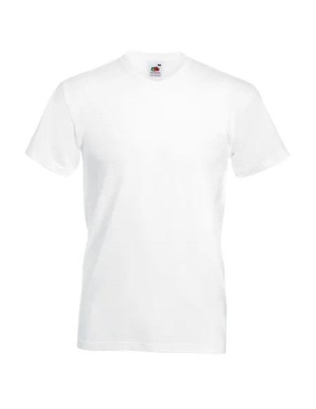 Tee-shirt manches courtes col V 100% coton SC61066