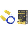 Bouchons d'oreilles PU avec cordon SNR 38 dB - E785