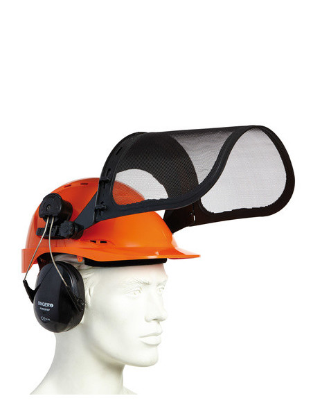 Casque forestier complet avec visière grillagée FOREST1