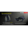 Lampe torche tactique rechargeable 1100 lumens XT11S