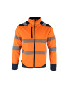 Veste softshell été haute visibilité légère AUTHENTIC LED