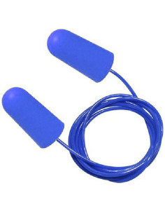 Bouchons d'oreilles PU avec cordon SNR 38 dB - E786 2