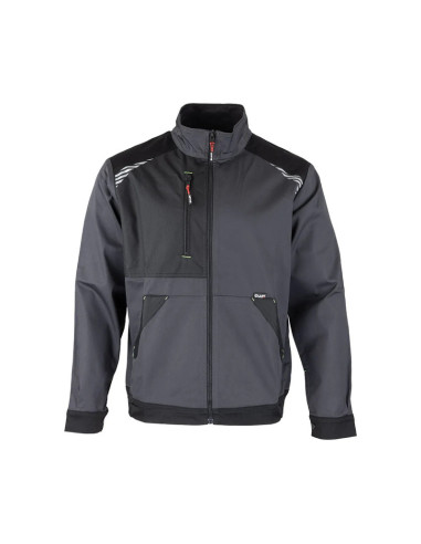 Veste de travail zippée bicolore CYCLOPE