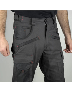 Pantalon de travail multipoches ARGILE 2