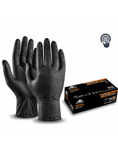 Boîte de 100 gants jetables en nitrile non poudré  type B D3660