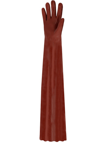Gants en PVC tout enduit 72 cm PVC775