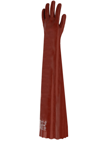 Gants en PVC tout enduit 72 cm PVC775