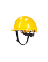 Casque ventilé en HDPE avec jugulaire HD9V