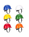 Casque ventilé en HDPE avec jugulaire HD9V