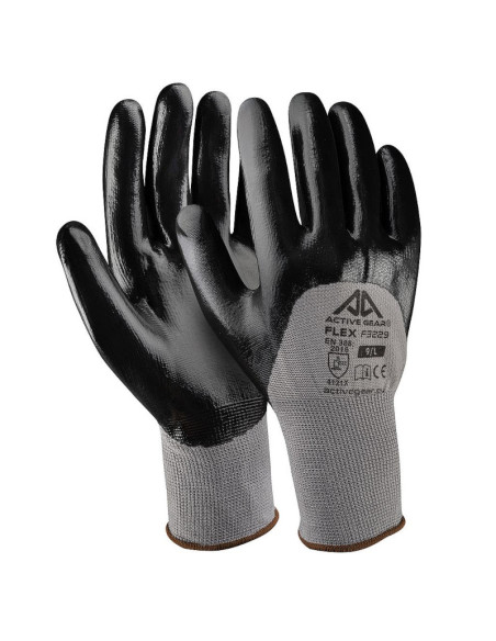 Gants de manutention enduit 3/4 nitrile lisse FLEX F3230